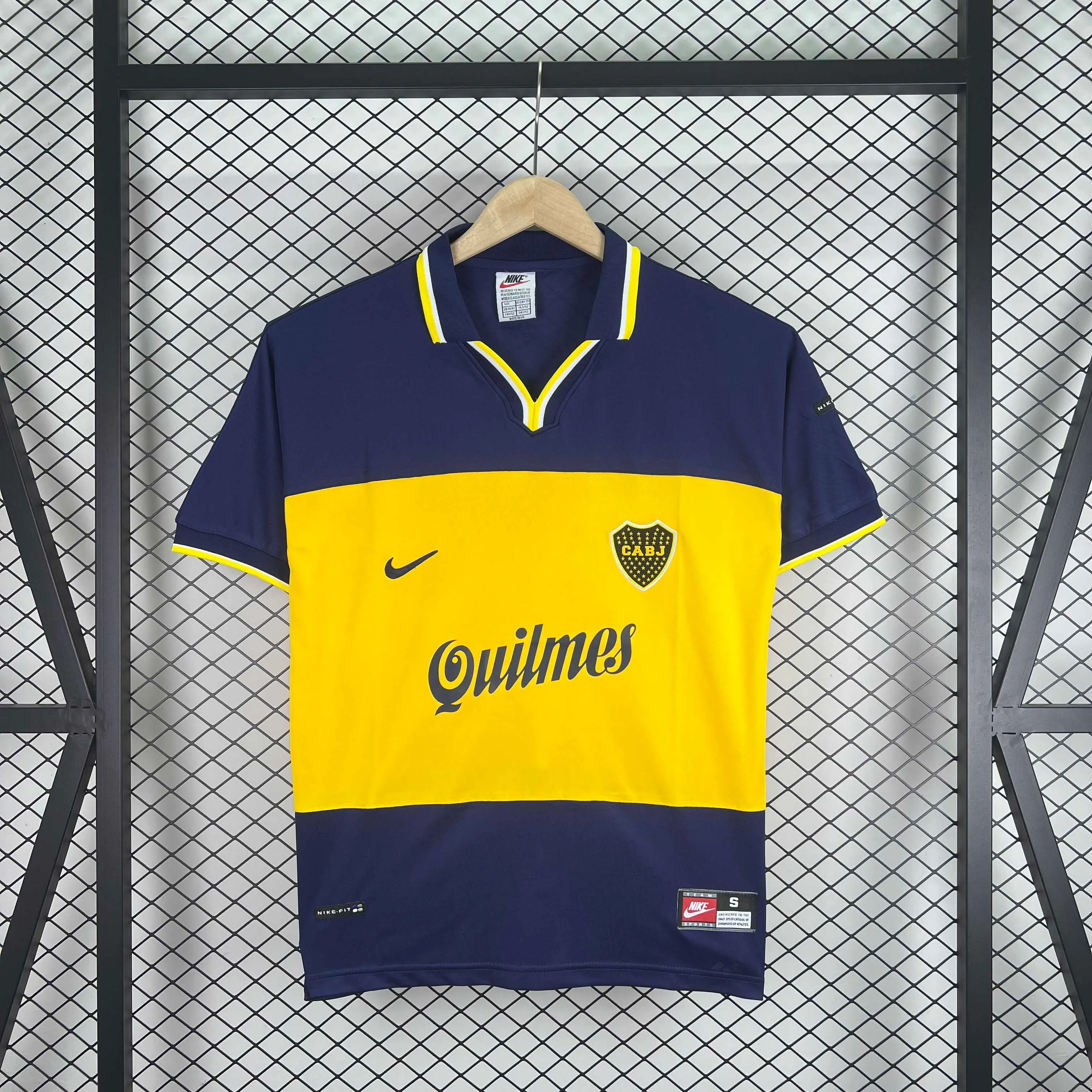 1999/2000 Retro Boca Juniors Home Football Jersey 1:1 Thai Quality