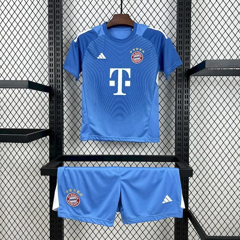 2025/2026 Bayern Munich Goalkeeper 01 Football Jersey 1:1 Thai Quality Kids Size