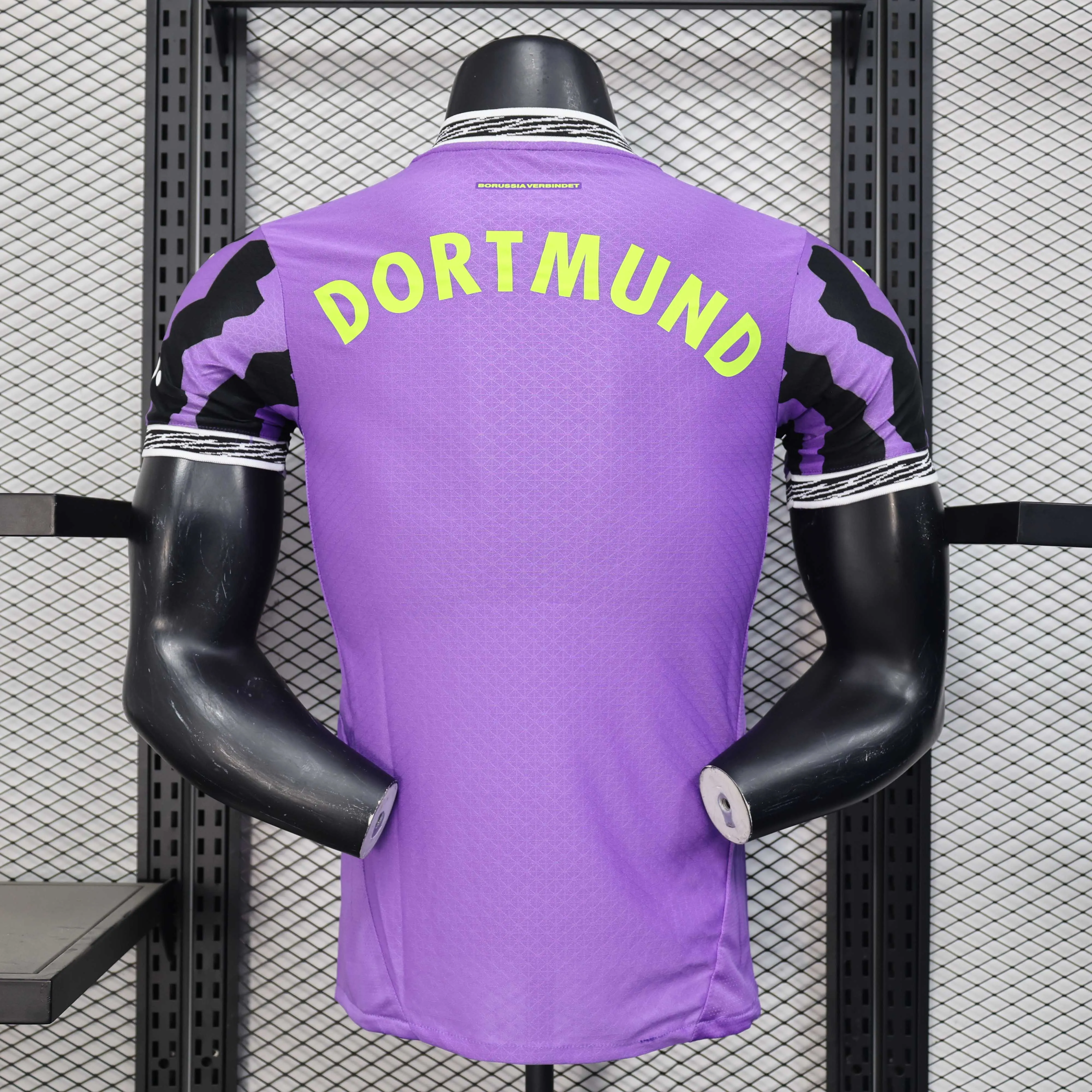 2025/2026 Player Version Dortmund Goalie Purple Football Jersey 1:1 Thai Quality