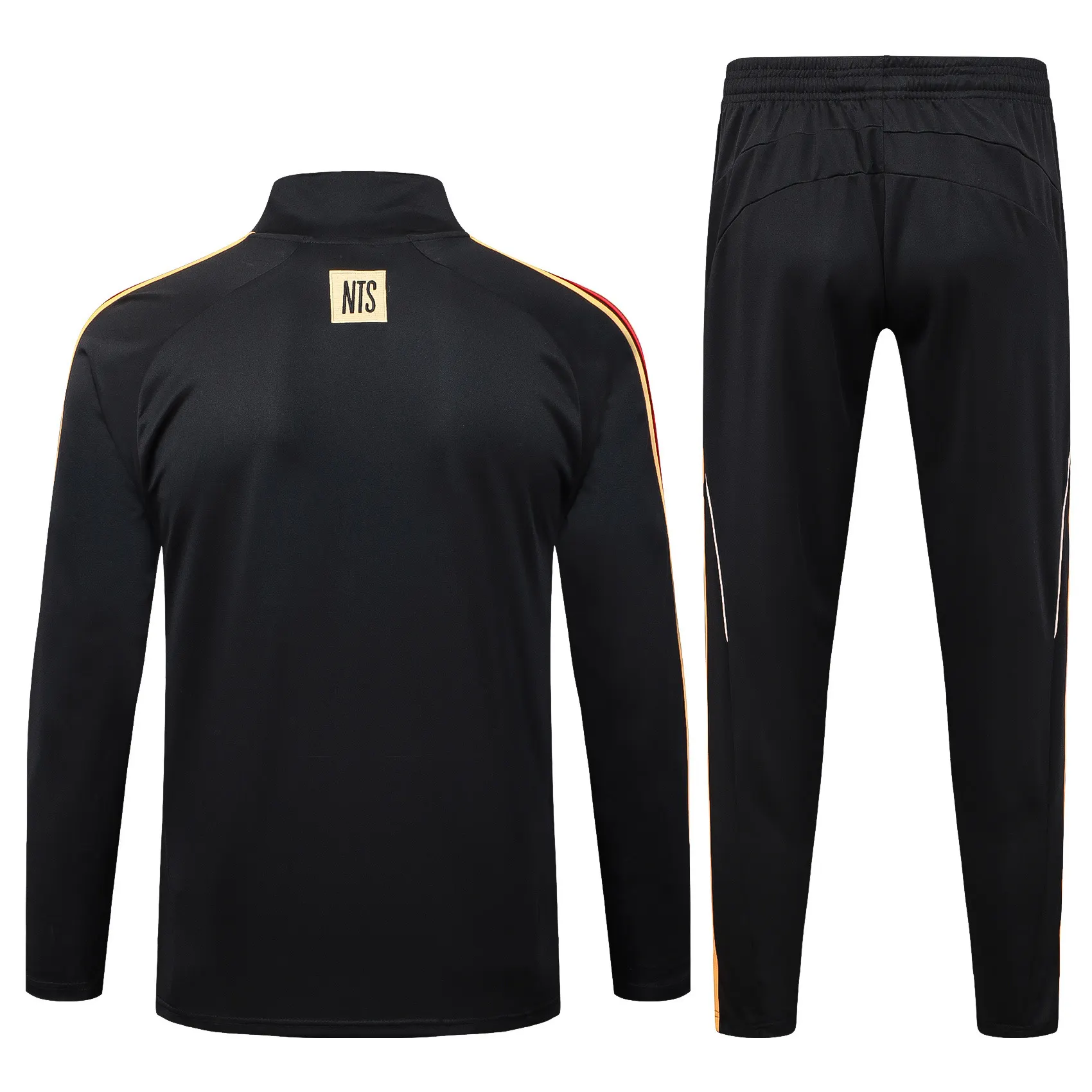 2025/2026 Arsenal Half-Pull Training Suit Black retro style Football Shirt 1:1 Thai Quality Set