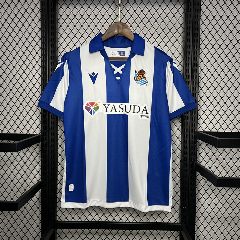 2024/2025 Real Sociedad Home Football Shirt 1:1 Thai Quality