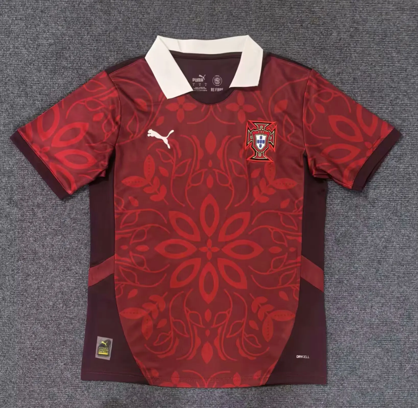 2025-2026 Portugal Concept version Red Football Jersey 1:1 Thai Quality