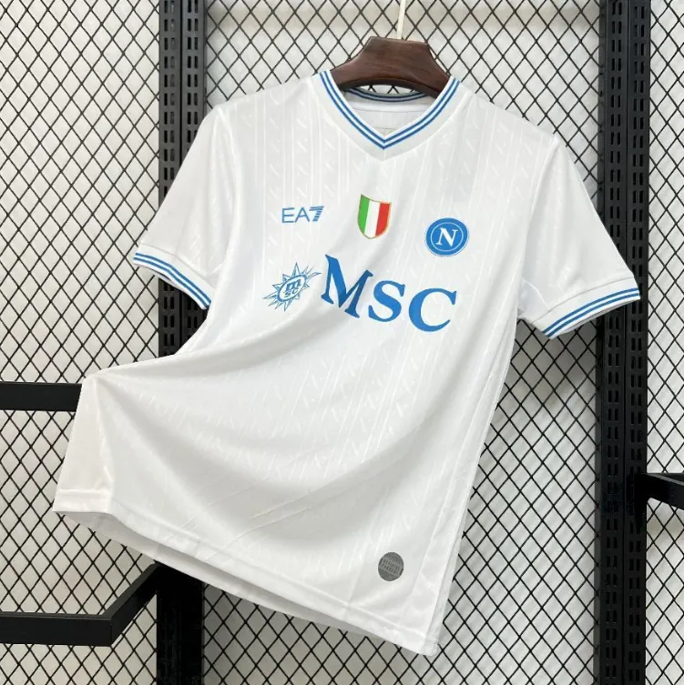 2025/2026 Napoli Champions League version  Away Football Jersey 1:1 Thai Quality