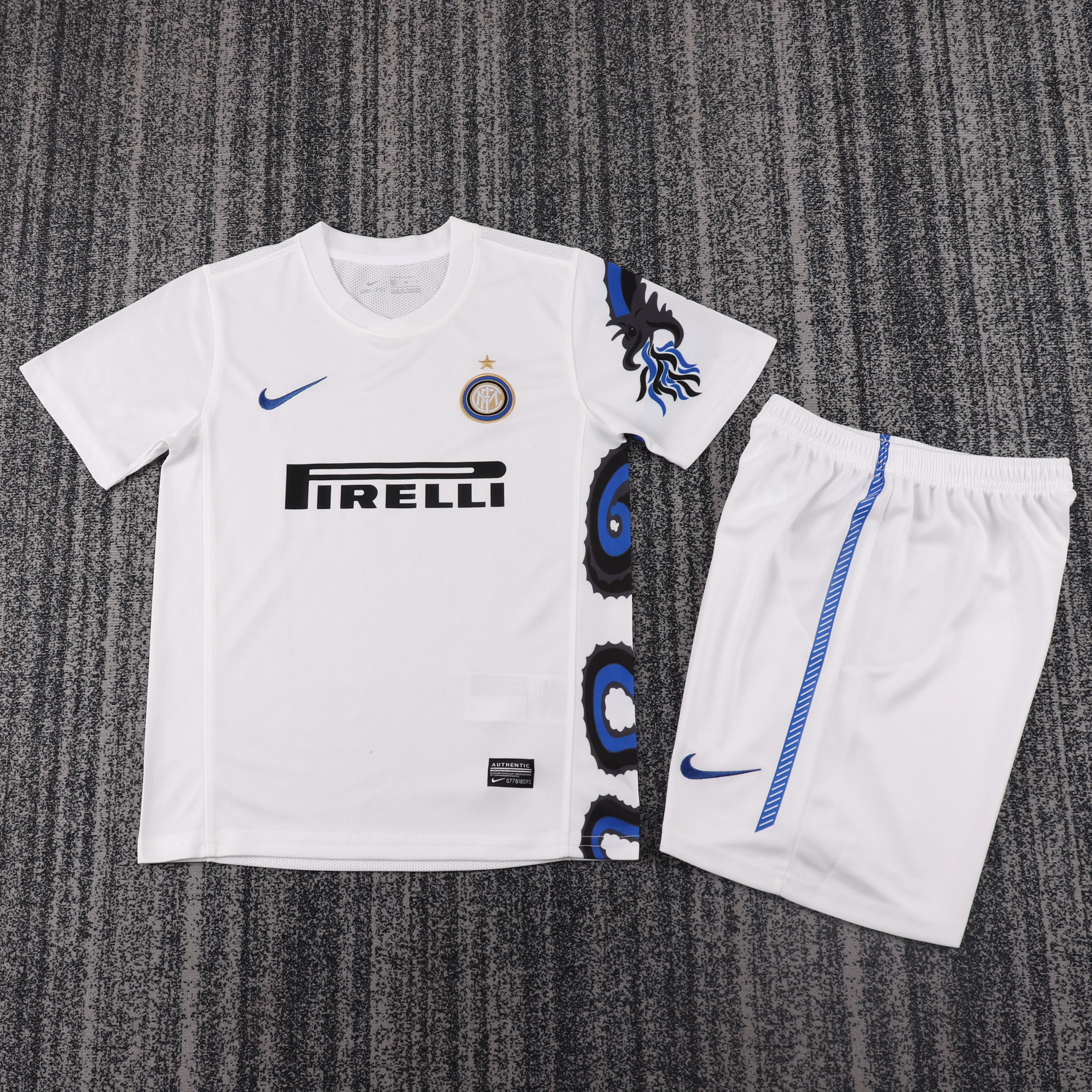 2009-2010 Retro Inter Milan Away Football Jersey 1:1 Thai Quality Kids Size