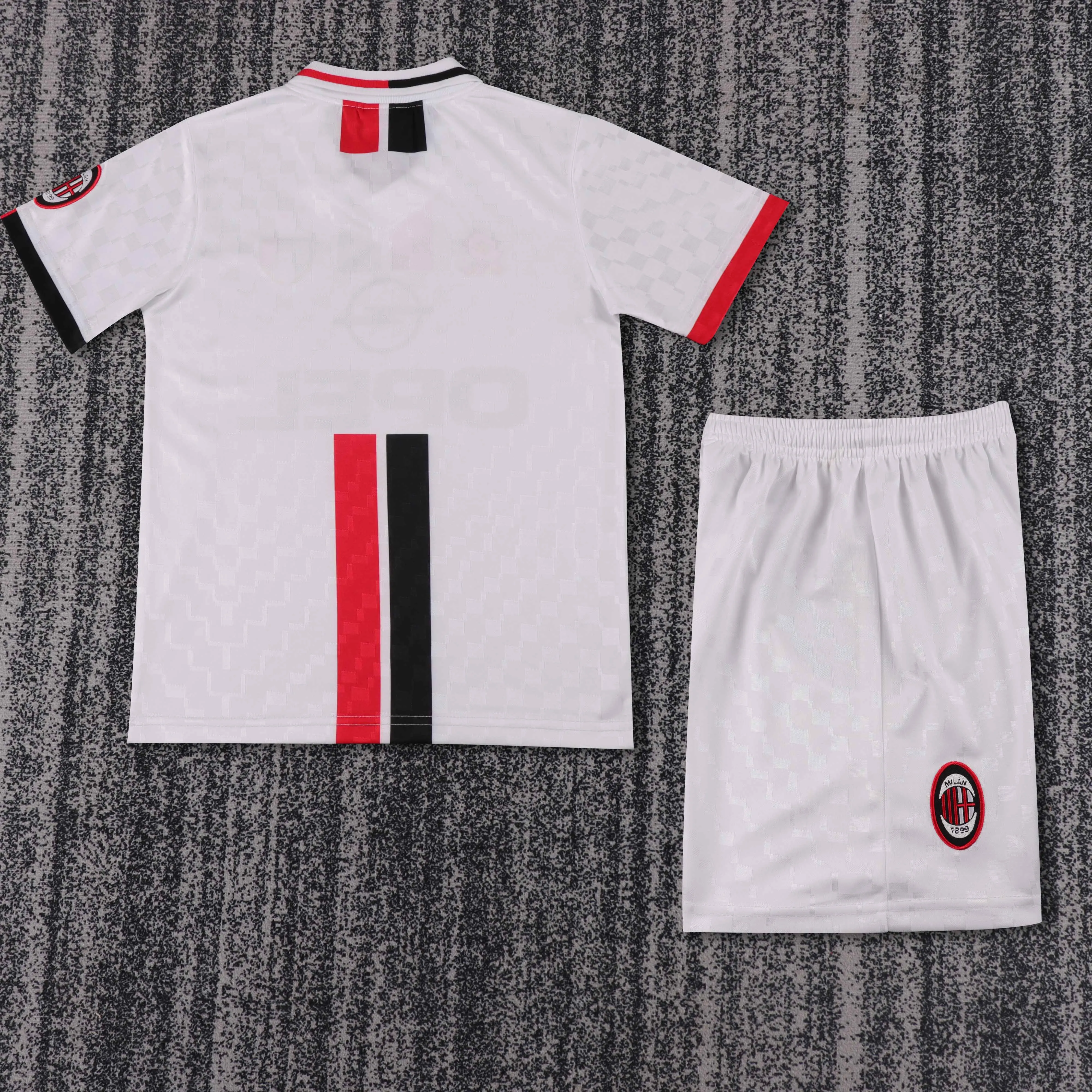 1996-1997 Retro AC Milan Away Football Shirt 1:1 Thai Quality Kids Size