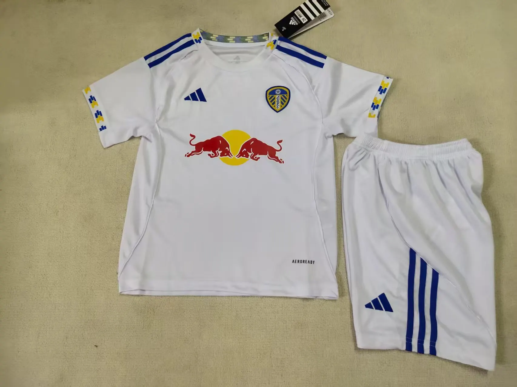 2025/2026 Leeds United Home Football Jersey  Shirt 1:1 Thai Quality Kids Size