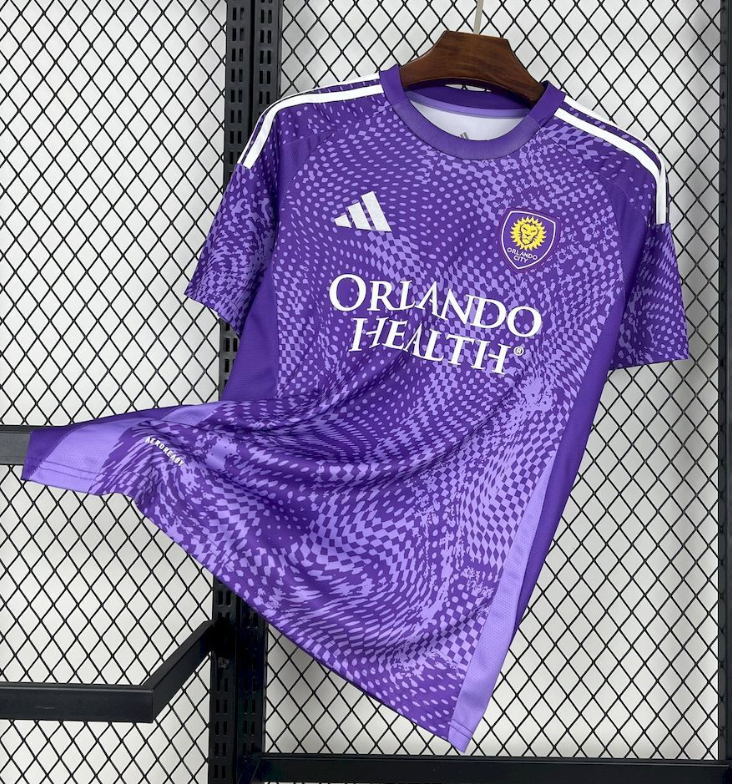 2025-2026 Orlando City Home Soccer Jersey 1:1 Thai Quality