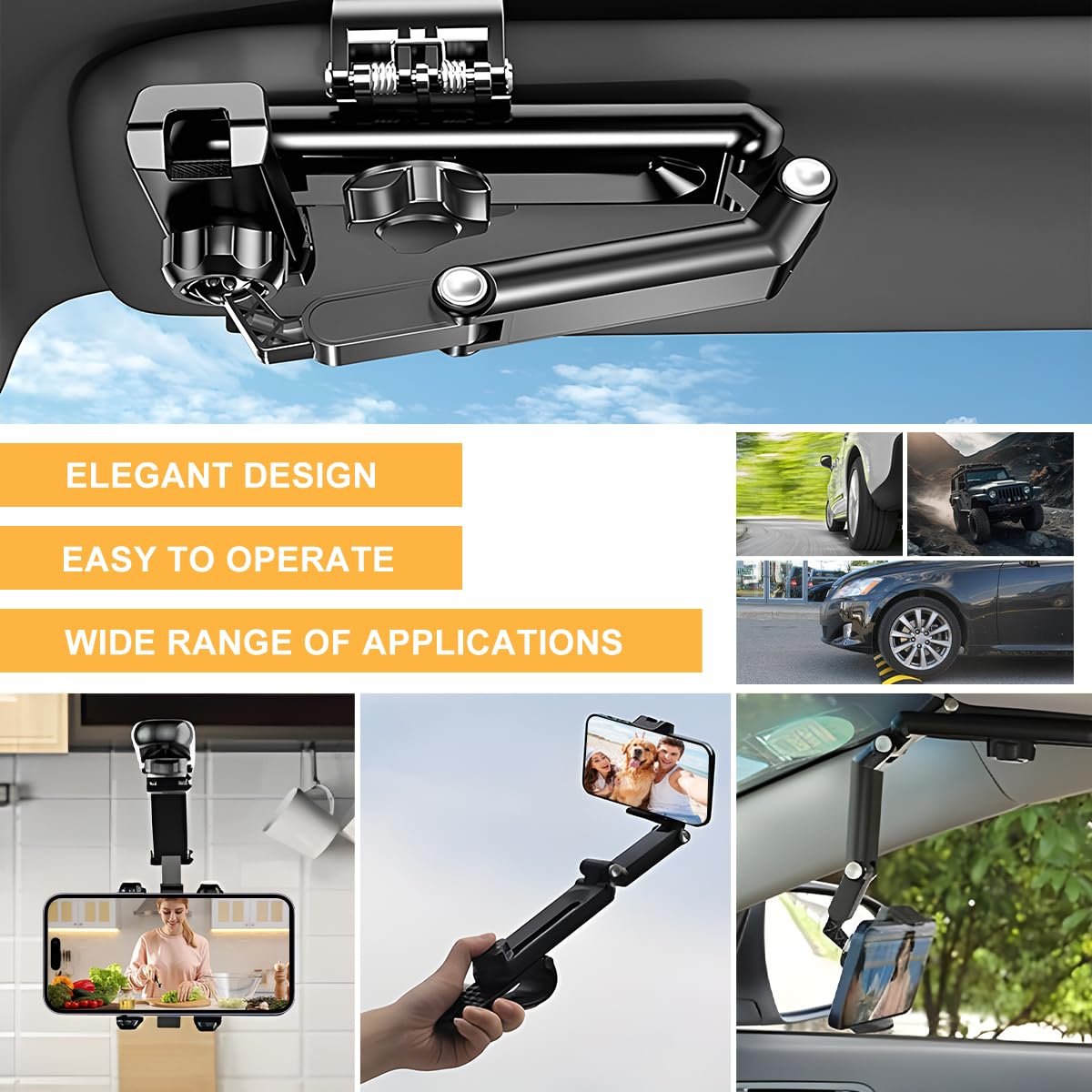Easy to Use Car Phone Holder