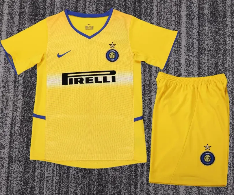 2002/2003 Retro Inter Milan Third Away Football Jersey 1:1 Thai Quality Kids Size