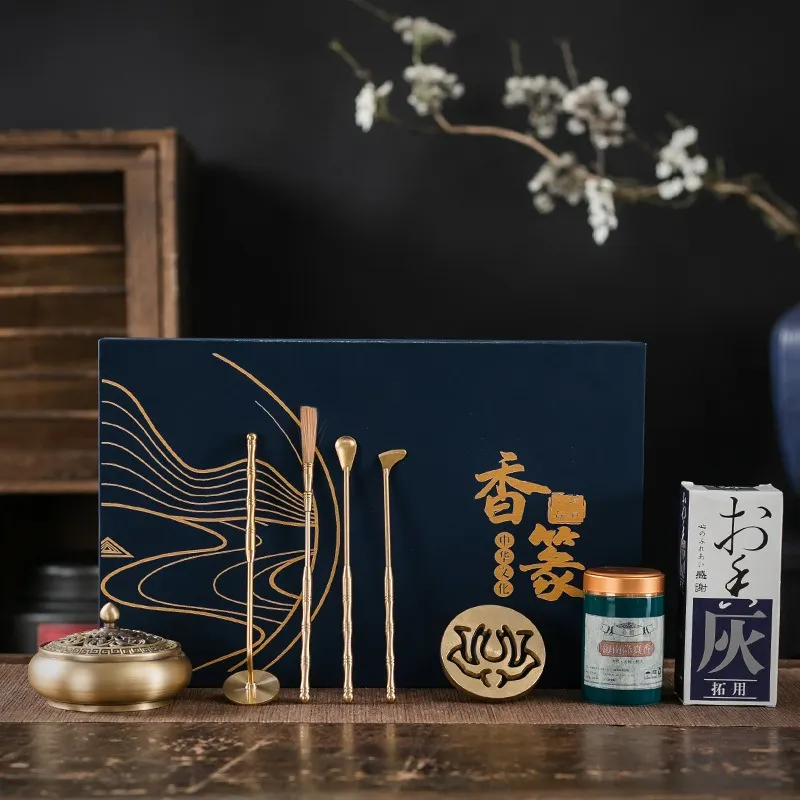 Advanced Brass Incense Burner Kit - Powder Incense Making Set