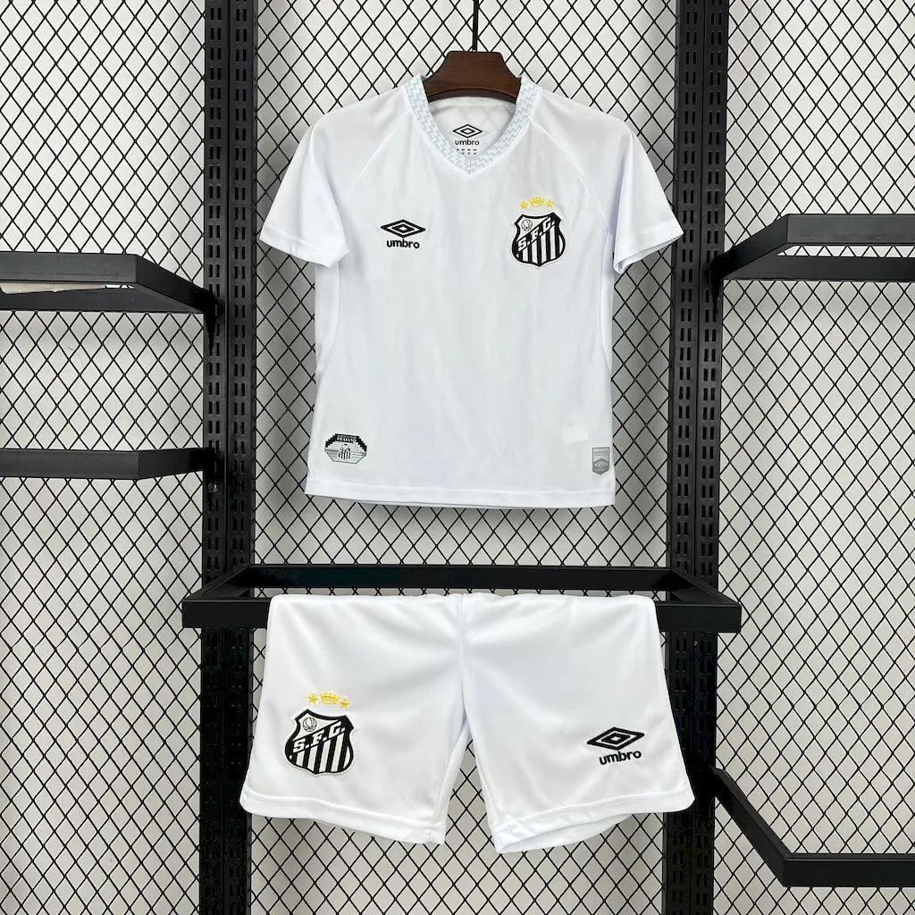 2025/2026 Santos Home Football Jersey 1:1 Thai Quality Kids Size