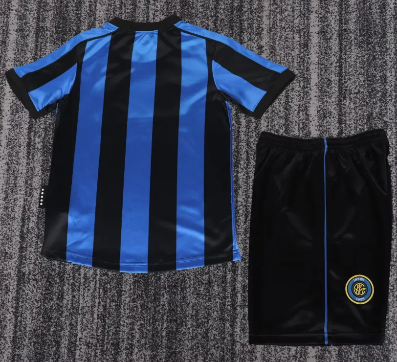 1999-2000 Retro Inter Milan Home Football Jersey 1:1 Thai Quality Kids Size