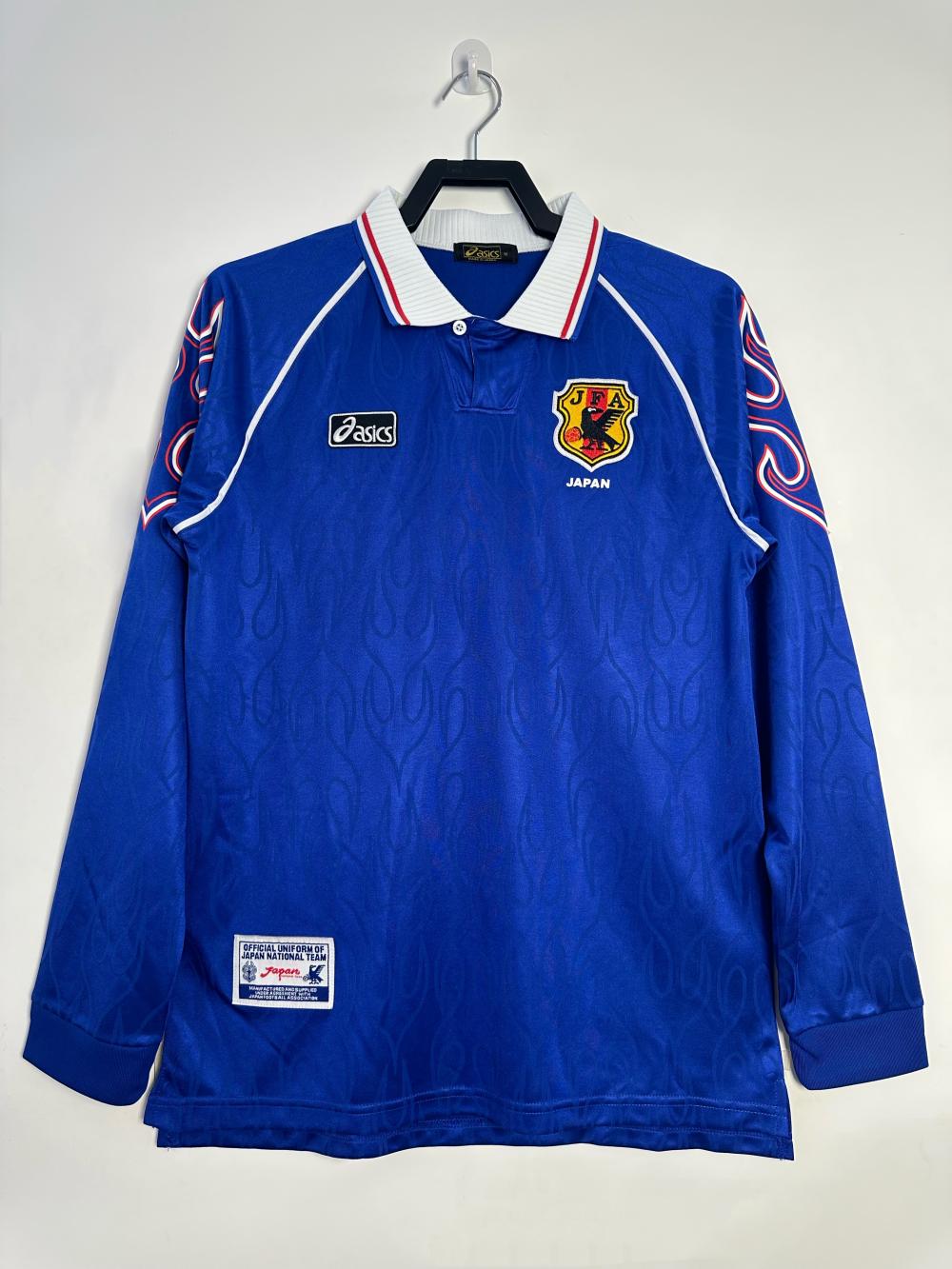 1998 Retro Japan Home Football Jersey Long Sleeve 1:1 Thailand Quality