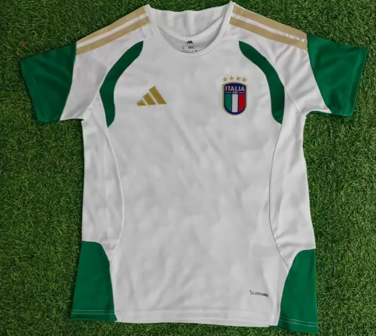 2026/2027 Italy Training Suit White Football Jersey 1:1 Thai quality