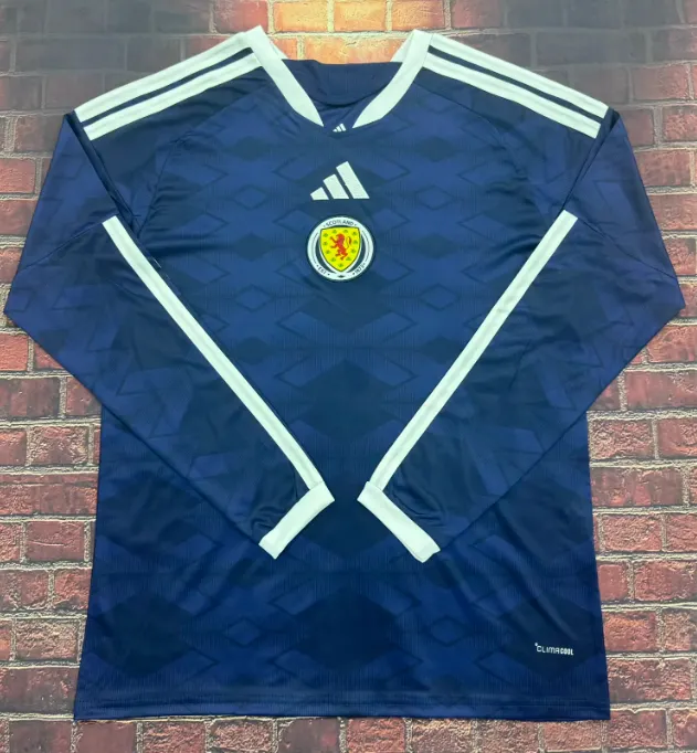 2026 Long Sleeve Scotland National Team Home Football Jersey 1:1 Thai Quality