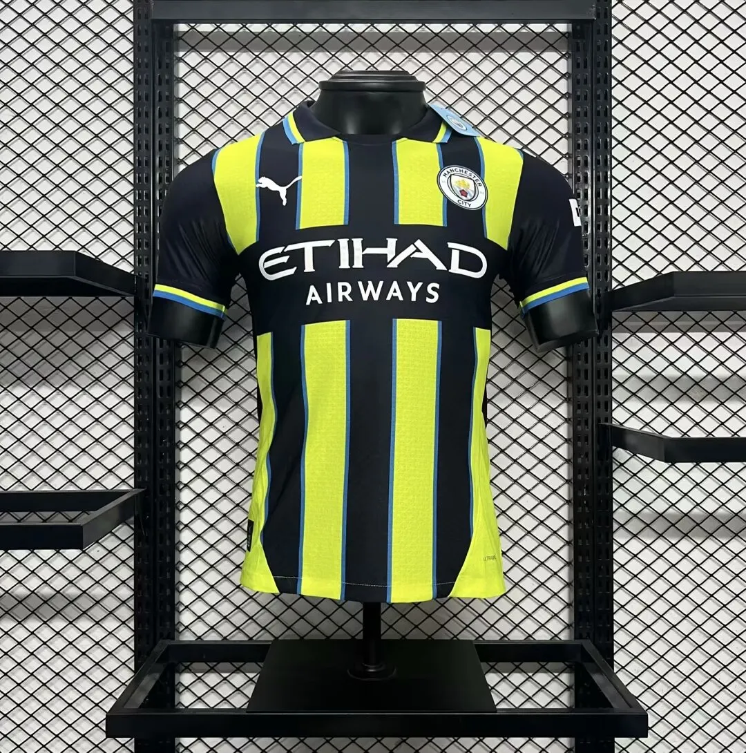 2024/2025 Player Version Manchester City Away Football Shirt 1:1 Thai Quality