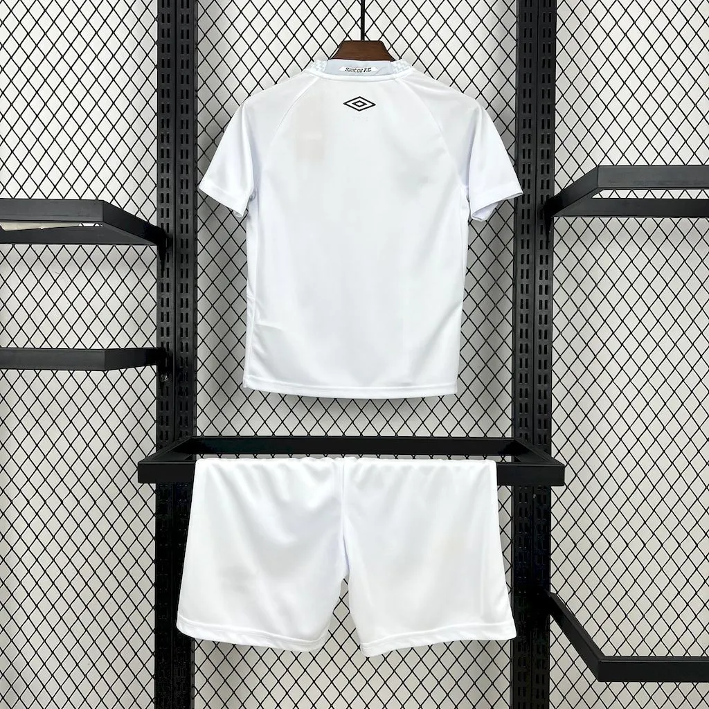 2025/2026 Santos Home Football Jersey 1:1 Thai Quality Kids Size