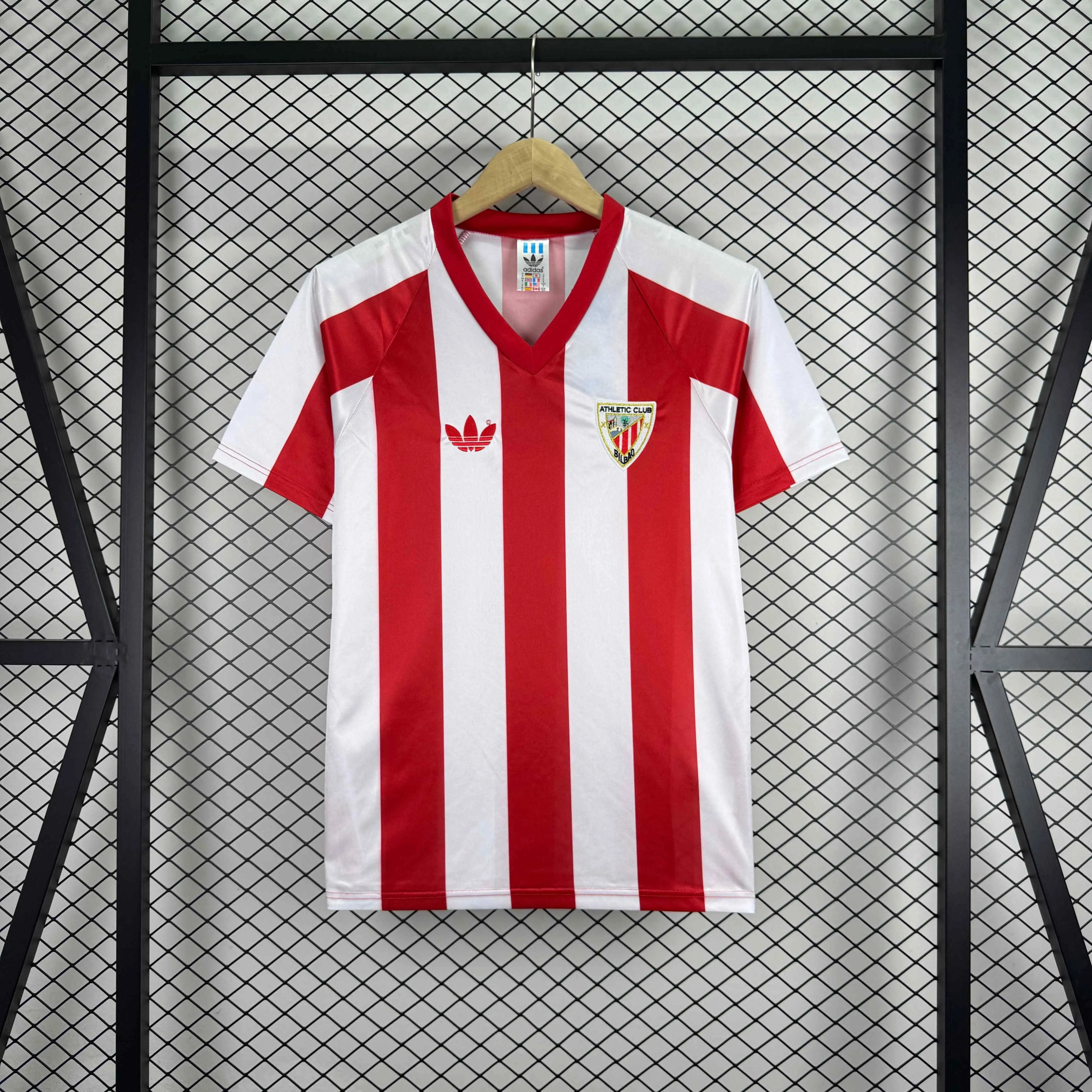 1986/1987 Retro Athletic Bilbao Home Football Shirt 1:1 Thai Quality
