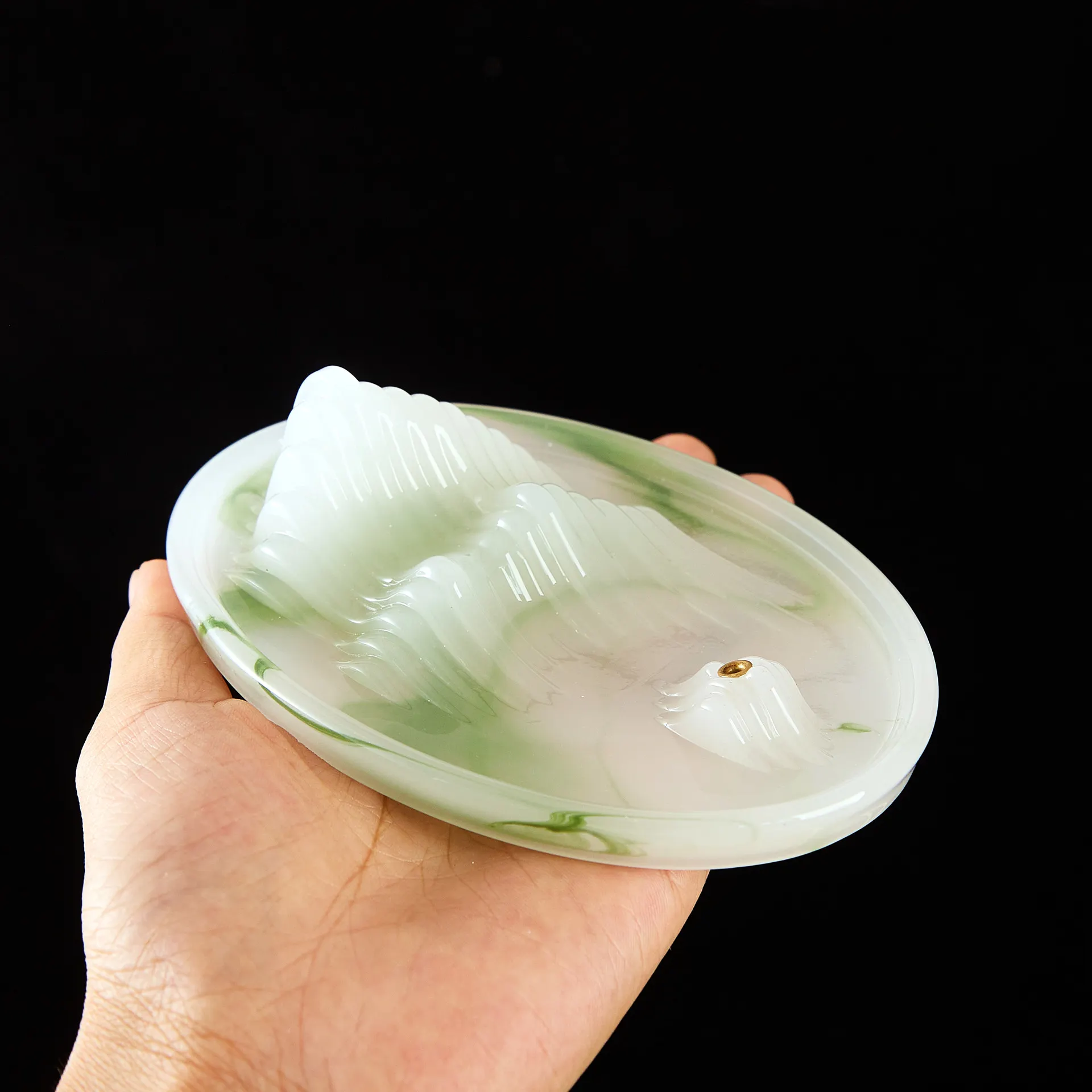 Creative Qianli Jiangshan Fragrance Insertion Fragrance Pet Tea Table Ornaments Household Line Incense Incense Incense Furnace Cultural and Creative Gift 7