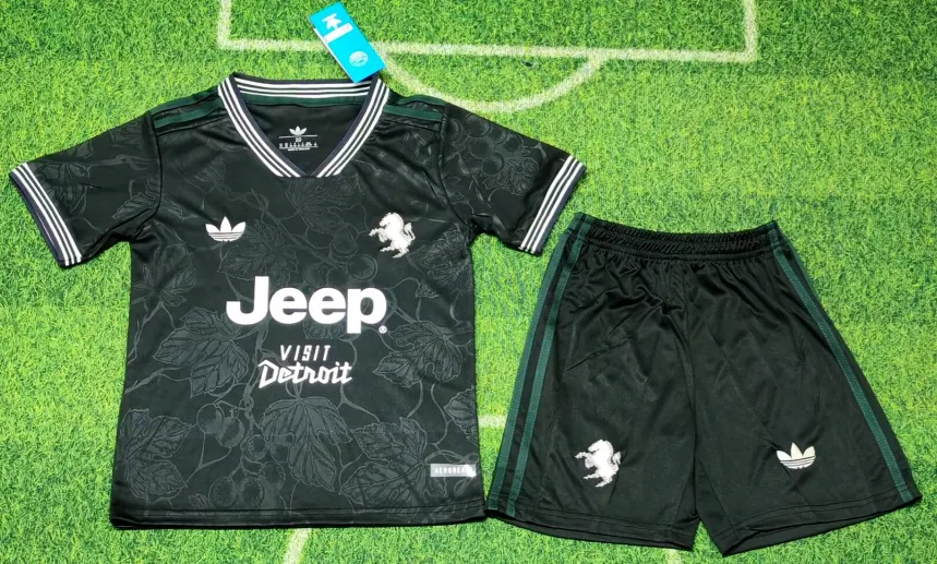 2025/2026 Juventus Third Away Football Jersey 1:1 Thai Quality Kids Size