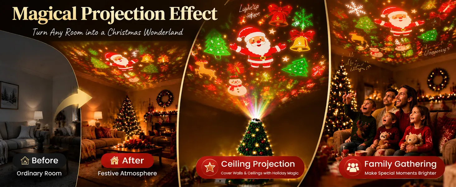 Elorysa Holiday Projector