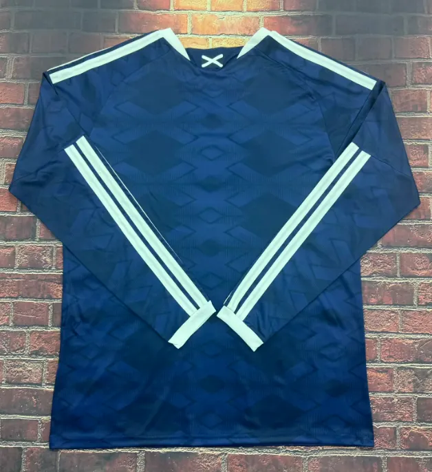 2026 Long Sleeve Scotland National Team Home Football Jersey 1:1 Thai Quality