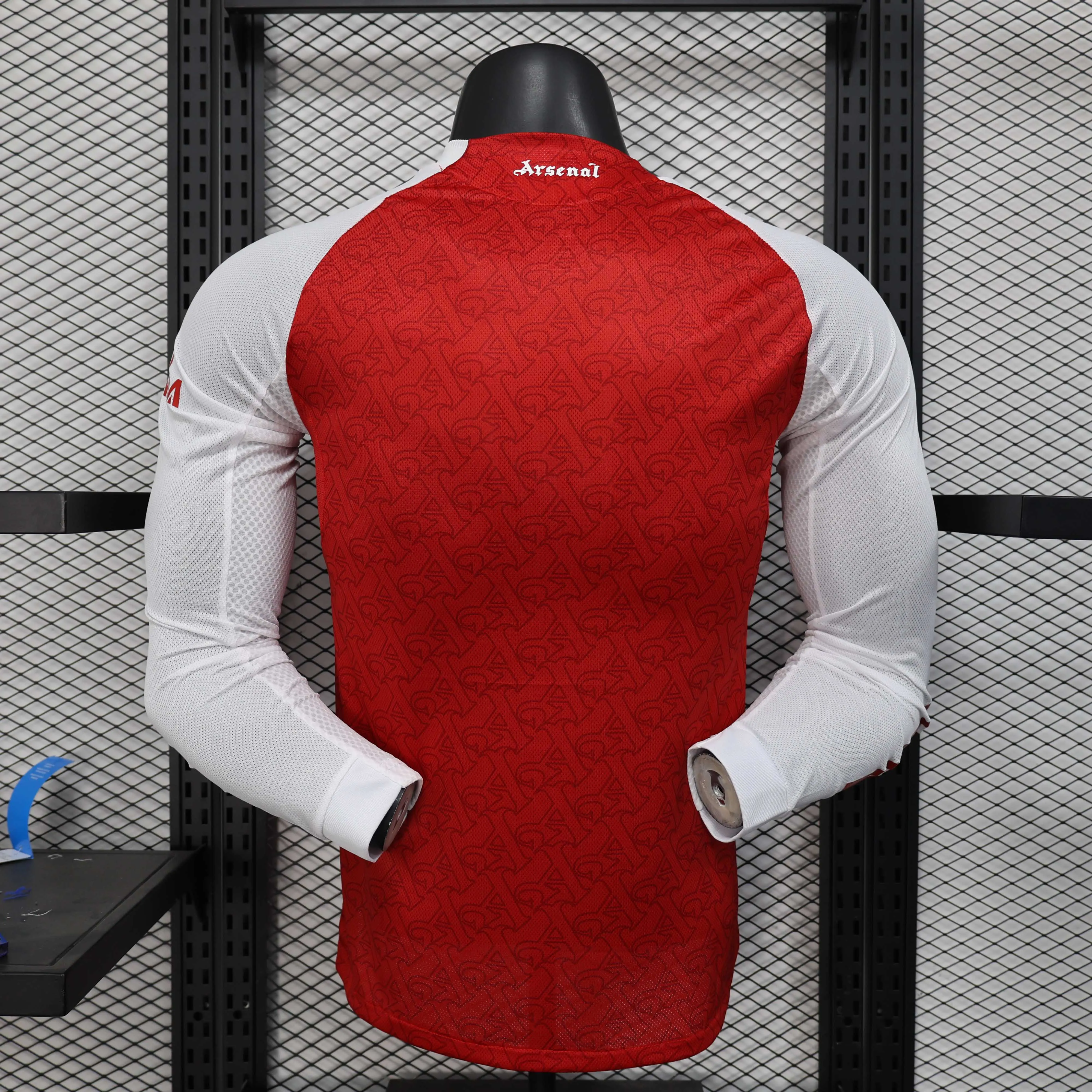 2025/2026 Long Sleeves Player Version Arsenal Home Football Shirt 1:1 Thai Quality
