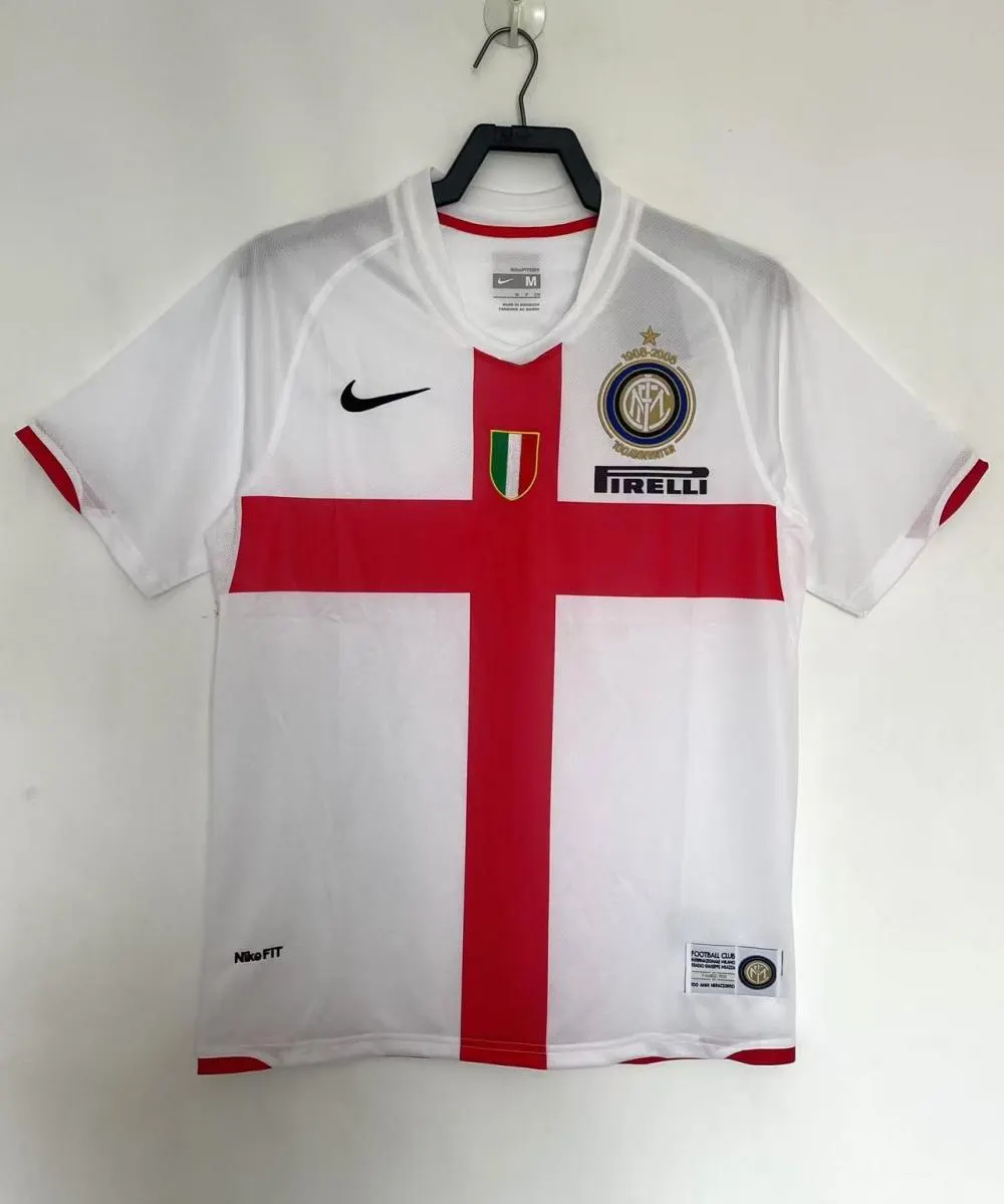 2007/2008 Retro Inter Milan Away Euro Football Jersey 1:1 Thai Quality