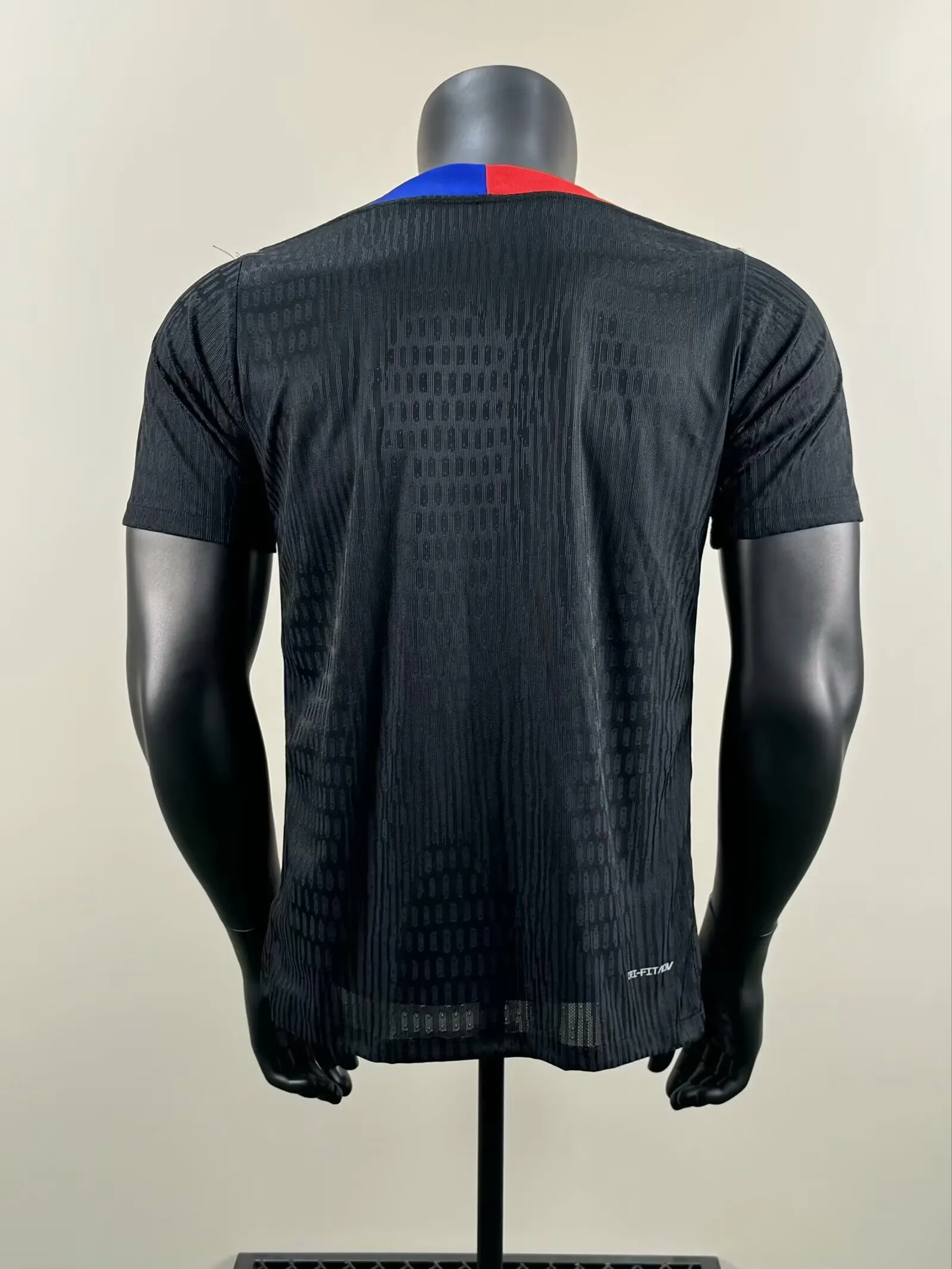 2025/2026 Player Version BarcelonaTraining clothes Black Football Jersey 1:1 Thai quality