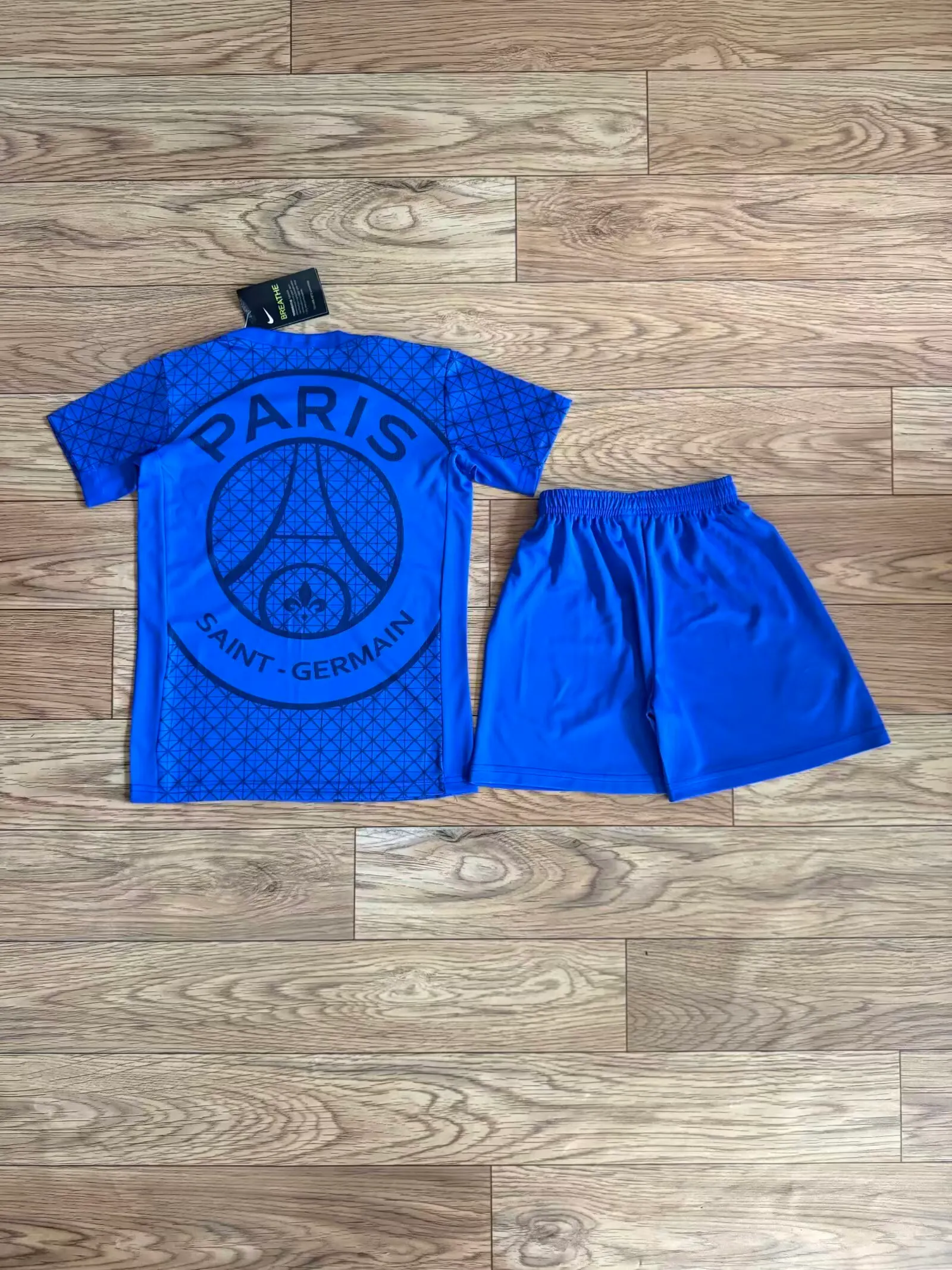 2025/2026 Psg Paris Saint-Germain Training Clothes Blue Football Shirt 1:1 Thai Quality Kids Size