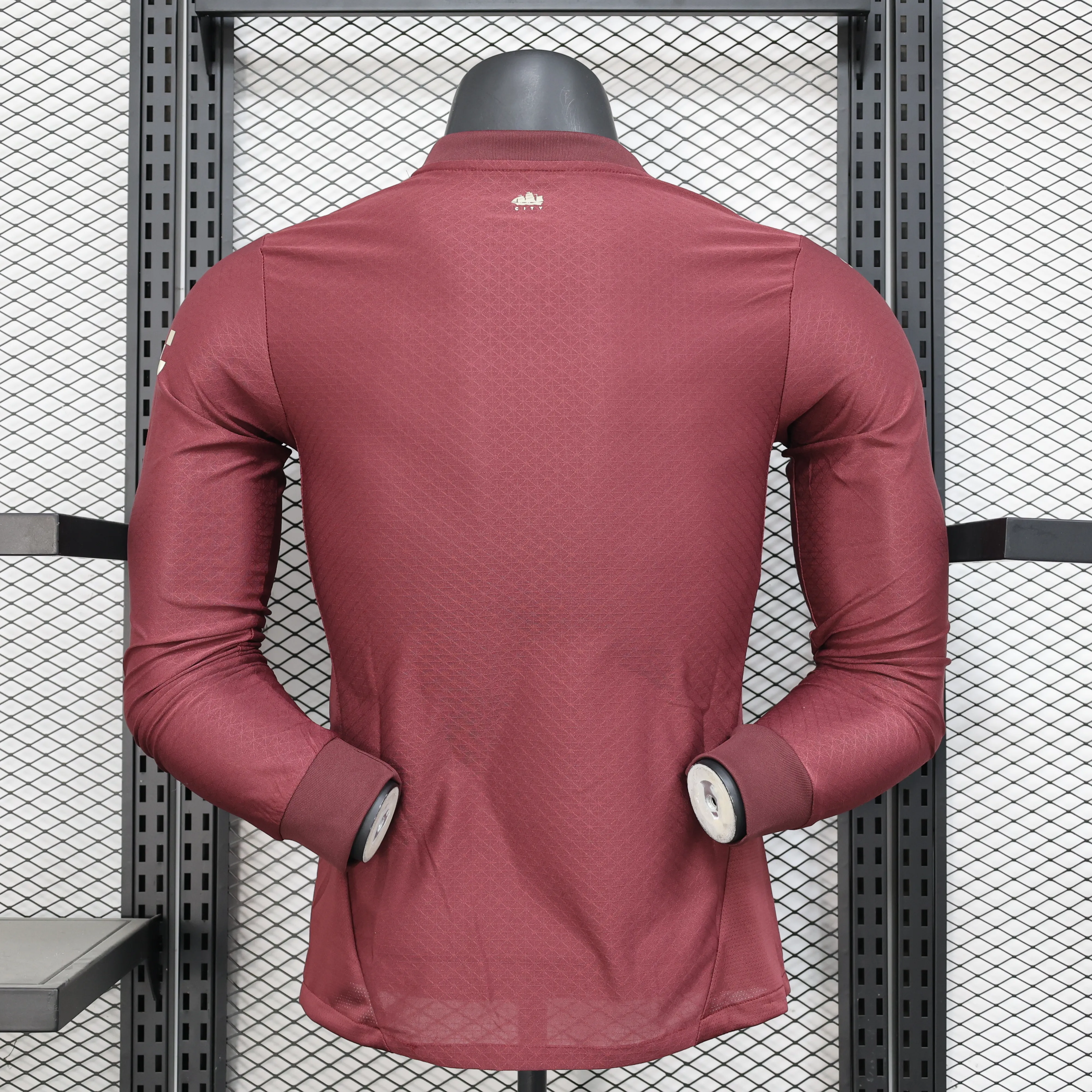 2024/2025 Long Sleeve Player Version Manchester City Third Away Football Shirt 1:1 Thai Quality