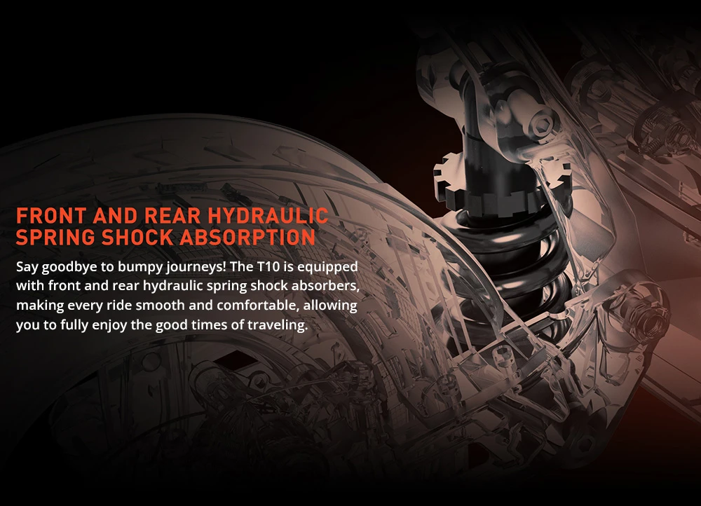 Joyor T10 Hydraulic Spring Suspension