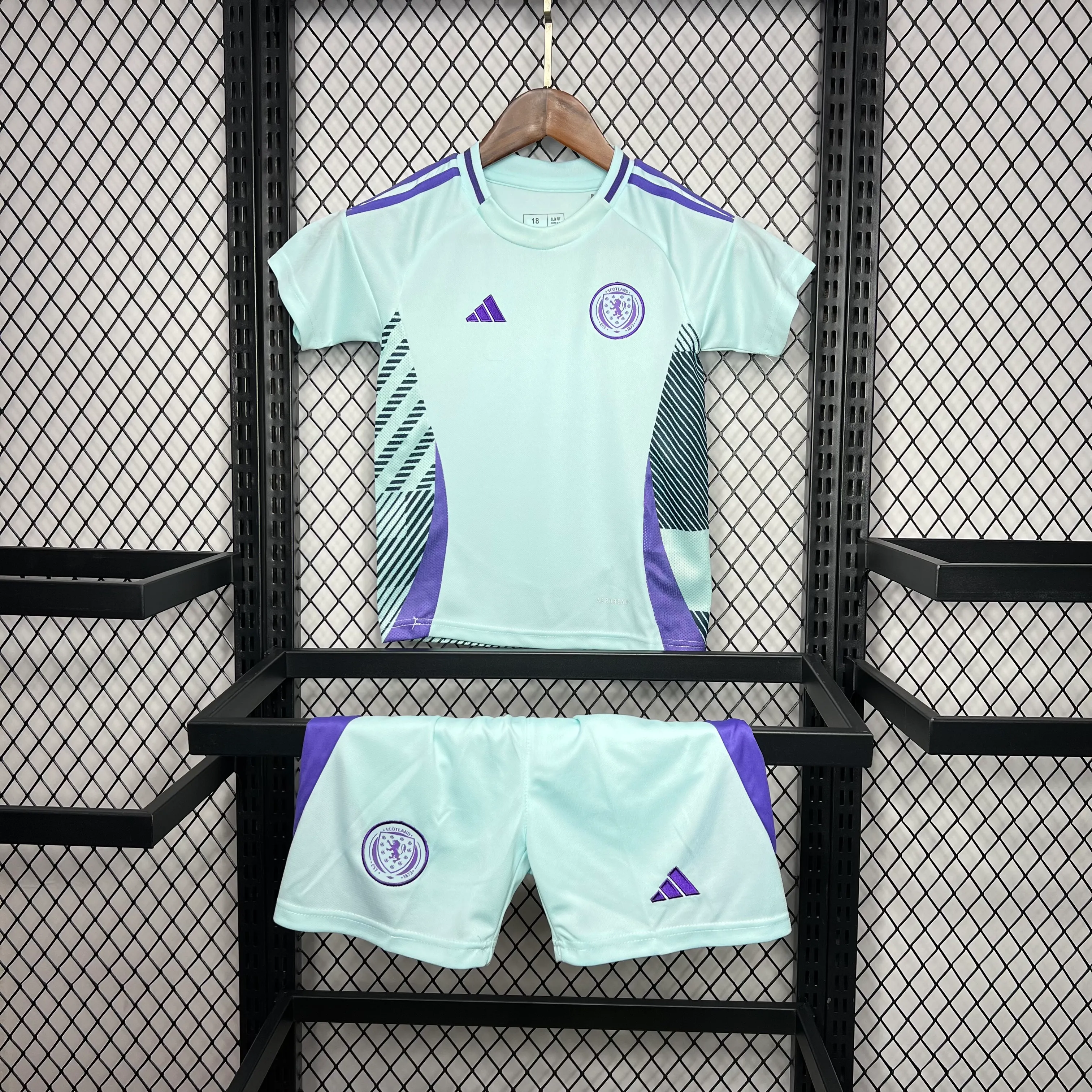 2024-2025 Scotland National Team Away Football Shirt 1:1 Thai Quality Kids Size