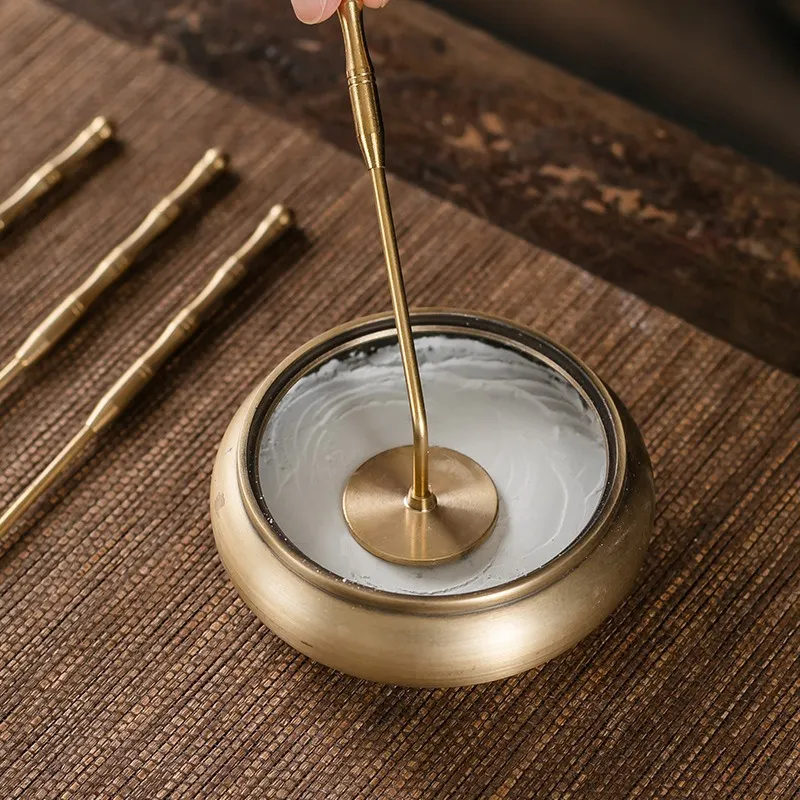 Advanced Brass Incense Burner Kit - Powder Incense Making Set 8