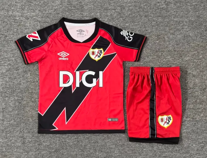 2025/2026 Vallecano Away Football Jersey 1:1 Quality Thai Kids Size