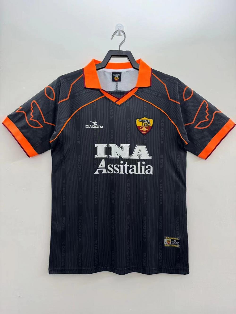 1999/2000 Retro Roma Third Away  Soccer Jersey 1:1 Thai Quality