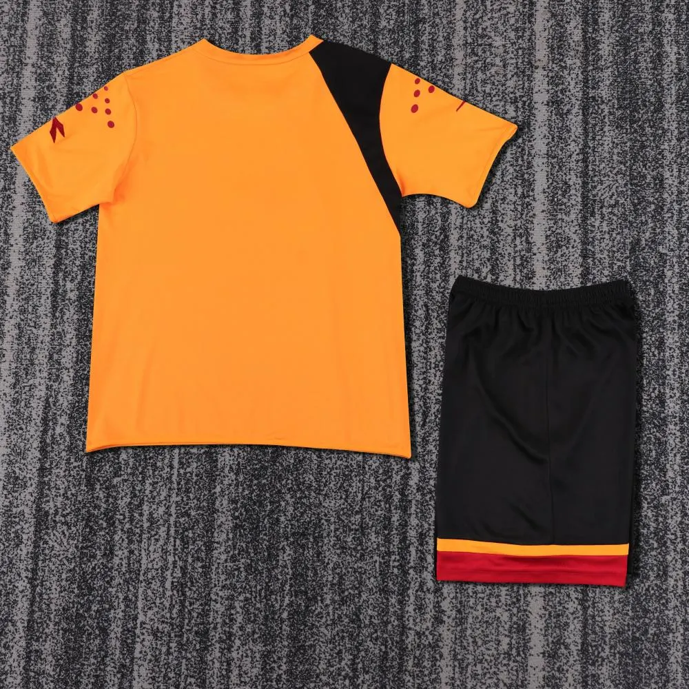 2005-2006 Retro Roma Home Soccer Jersey 1:1 Thai Quality Kids Size