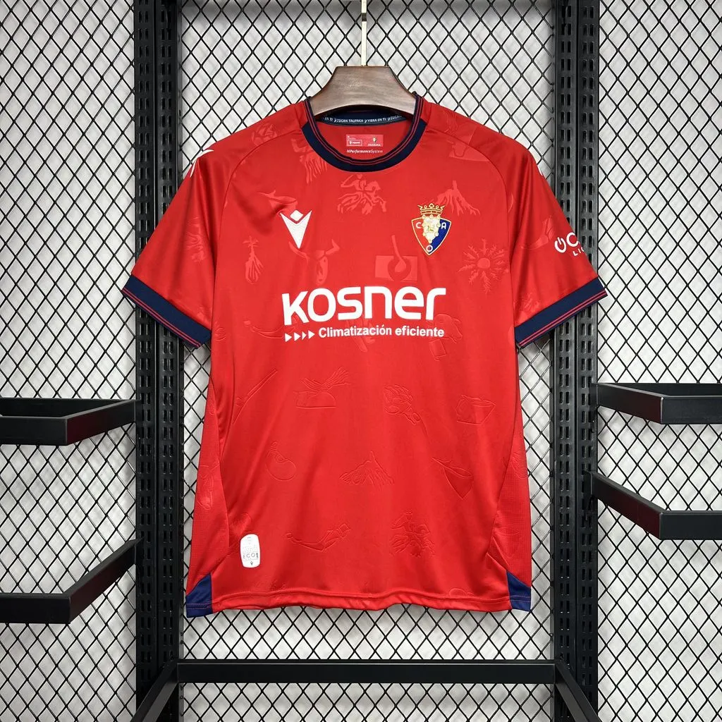 2024/2025 Osasuna Home Football Shirt 1:1 Thai Quality
