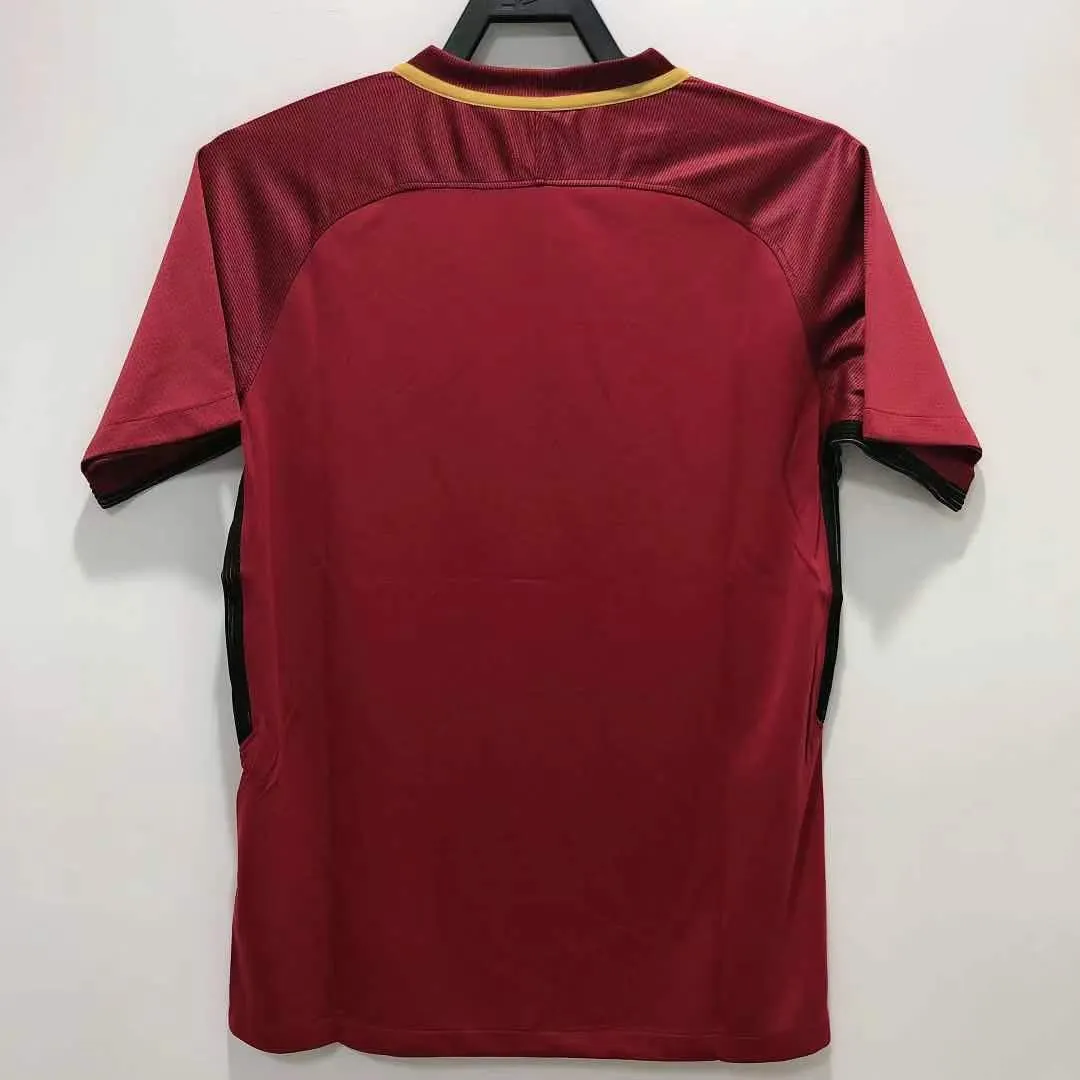 2017/2018 Retro Roma Home Soccer Jersey 1:1 Thai Quality