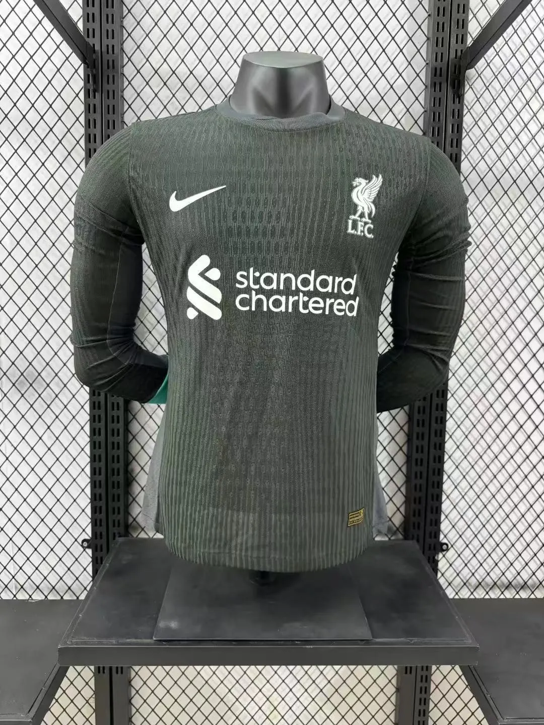2024/2025 Long Sleeve Liverpool Away Player Version Football Shirt 1:1 Thai Quality