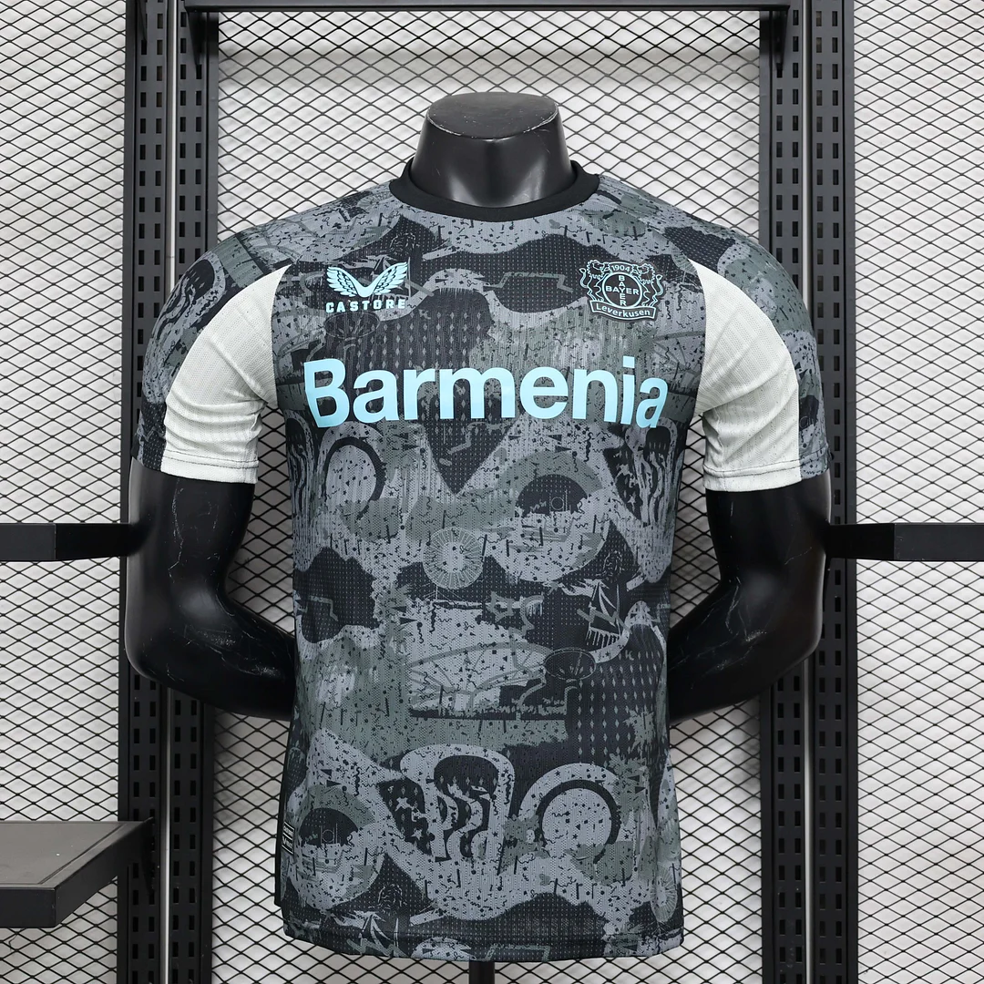 2024/2025 Player Edition Bayer Leverkusen 3rd Away Football Shirt 1:1 Thai Quality