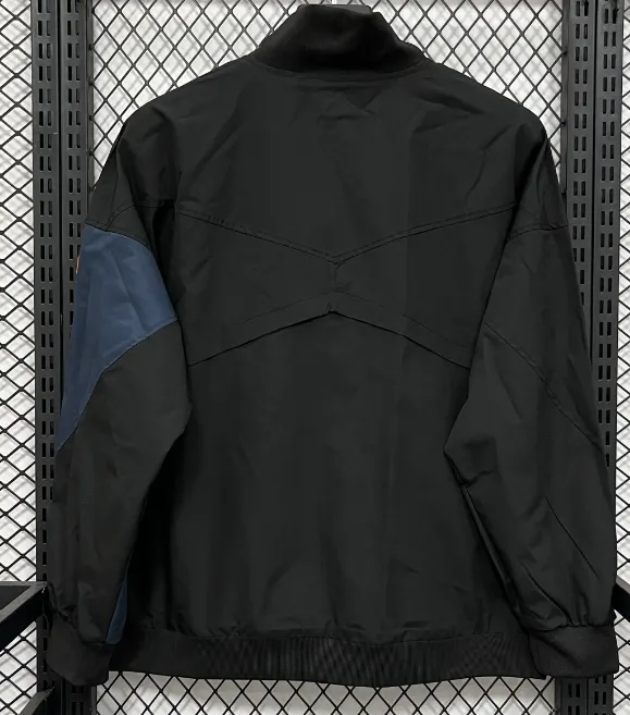 2025/2026 Inter Milan Black and Gray Windbreaker Football Shirt 1:1 Thai Quality