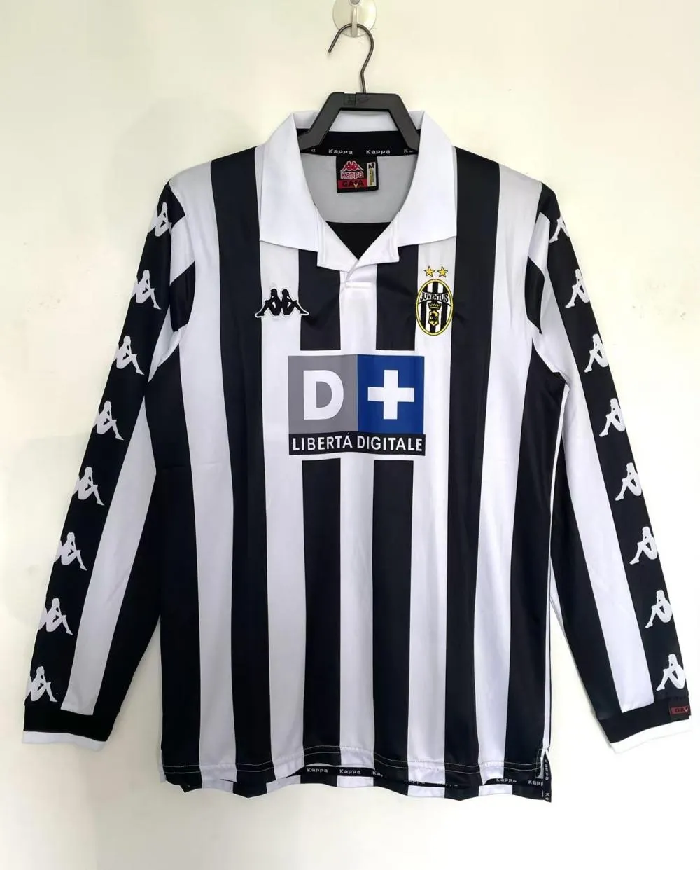 1999/2000 Retro Long Sleeve Juventus Home Soccer Jersey 1:1 Thai Quality