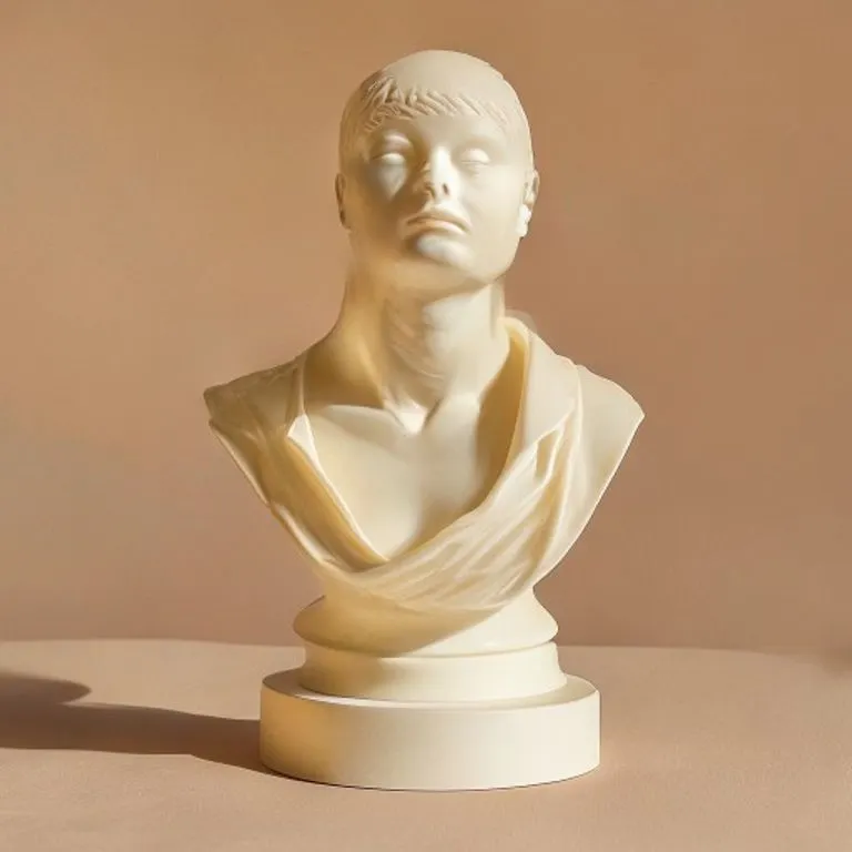 Custom half-body figurine