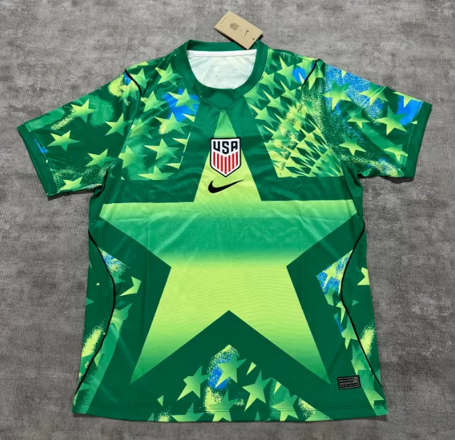 2026 United States Goalkeeper Green Football Shirt 1:1 Thai Quality