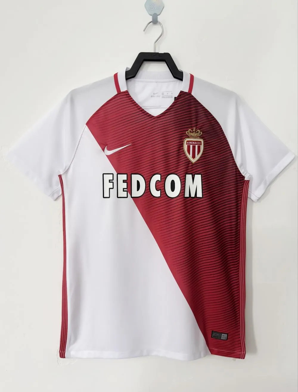 2016/2017 Retro AS Monaco Home(Champions League version)Football Shirt 1:1 Thai Quality