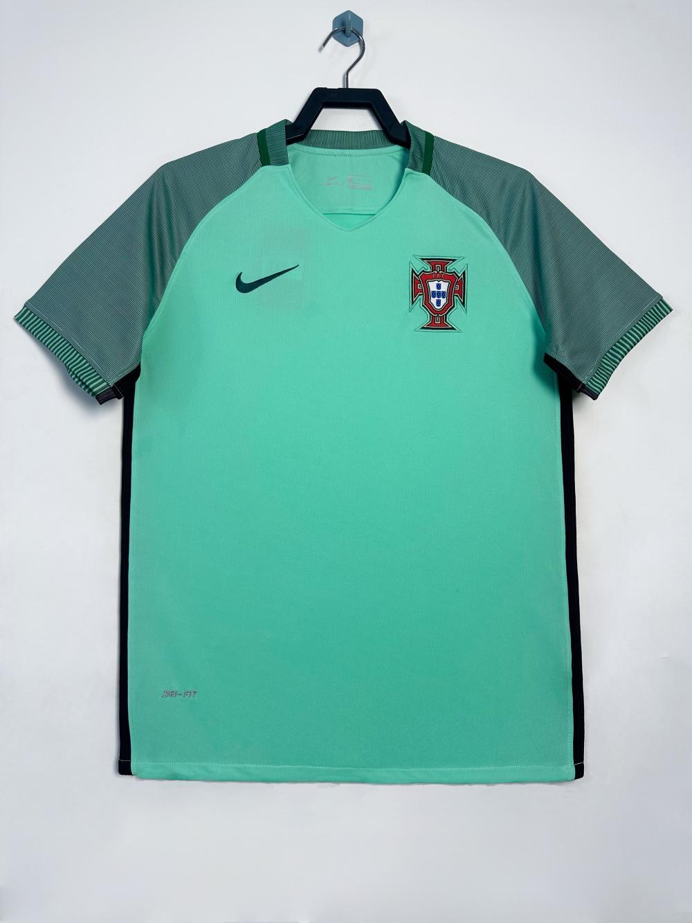 2016 Retro Portugal Away Football Shirt 1:1 Thai Quality