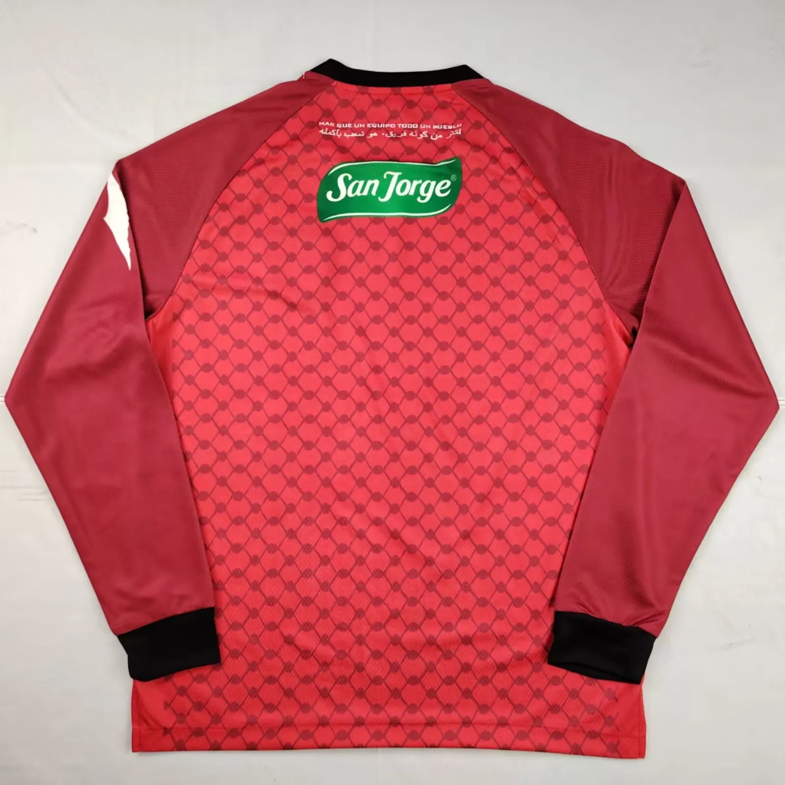 2025/2026 Long Sleeve Palestine Red Football Shirt 1:1 Thai Quality