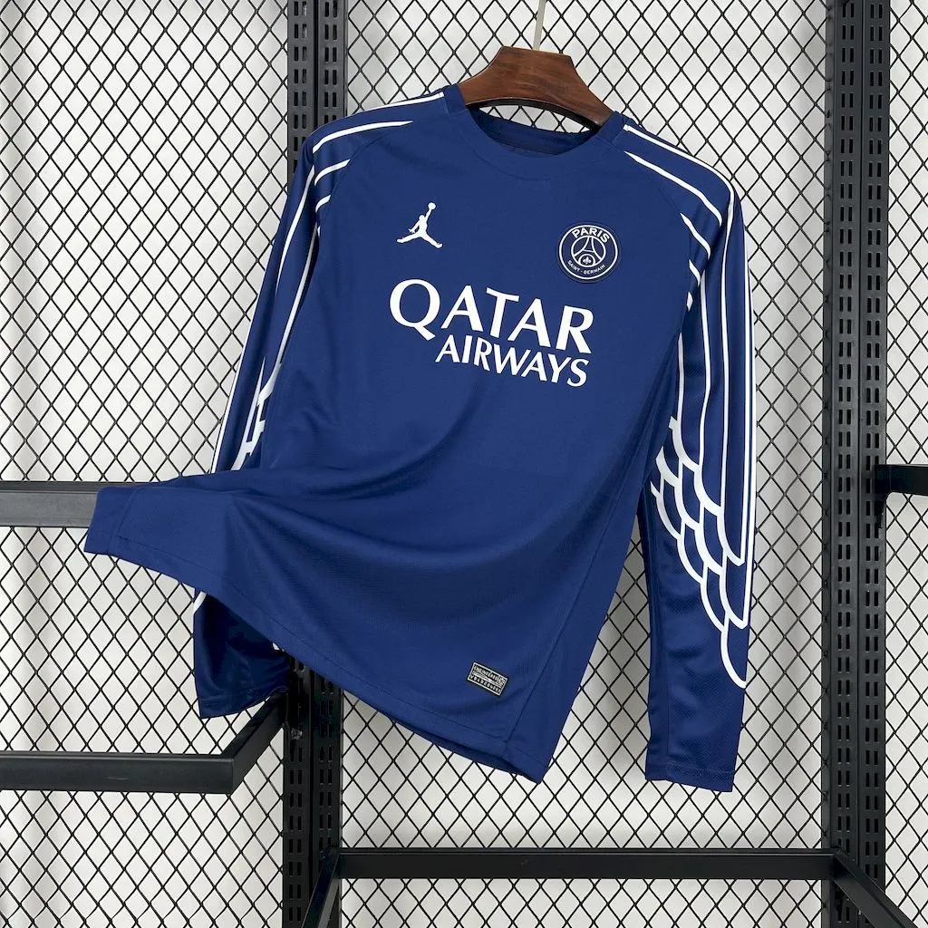 2025/2026 Psg Paris Saint-Germain Long Sleeves Fourth Away Football Jersey 1:1 Thai quality