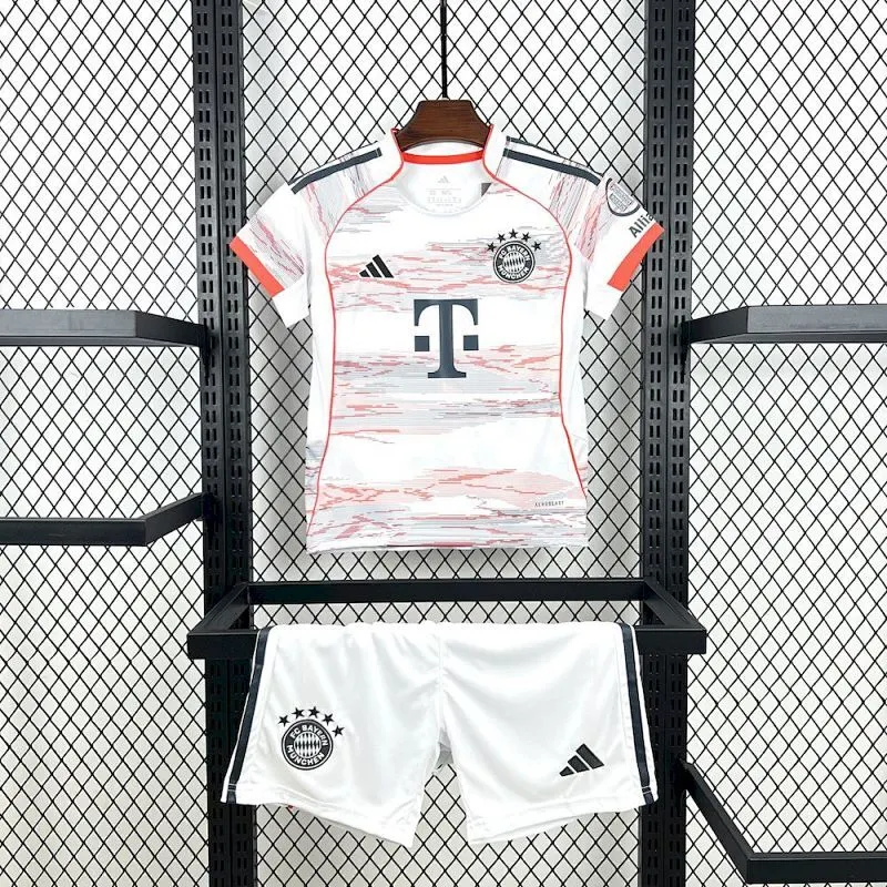 2025/2026 Bayern Munich Away Football Jersey 1:1 Thai Quality Kids Size